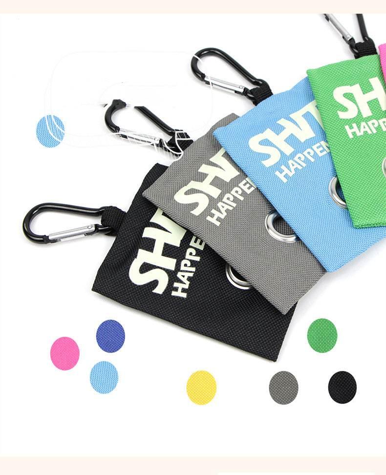 Pet Poop Bag pets Supplies Canvas Garbage Bags Dispenser Portable Dog Poop Waste Bag Holder Outdoor Puppy Cat outdoor Pick Up - Empire P.E