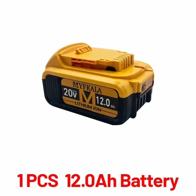 New 100% Original 12000mAh 20V for Dewalt Power Tool Battery DCB206 20V 18.0Ah Battery DCB206 20V Battery DCB205 DCB200 - Empire P.E