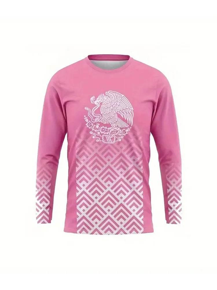 2024 Latest Mexico Design Women's Motocross Racing Jersey Mountain Oversized Motorcycle Men's Long Sleeved T-shirt - Empire P.E