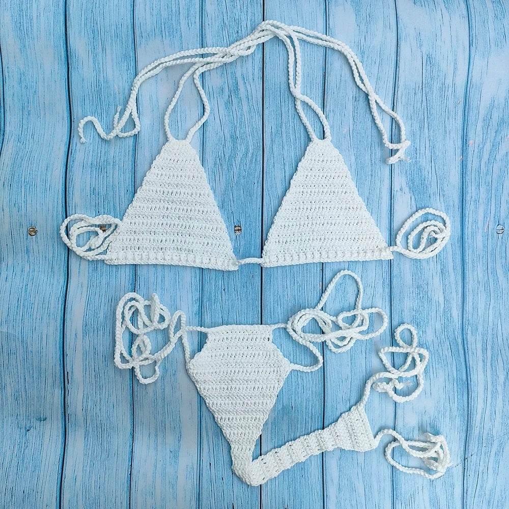 Women Micro Bikini Cotton Thong Swimsuit 2024 Beach Spa Sexy Bikini Set Swimming Suit - Empire P.E