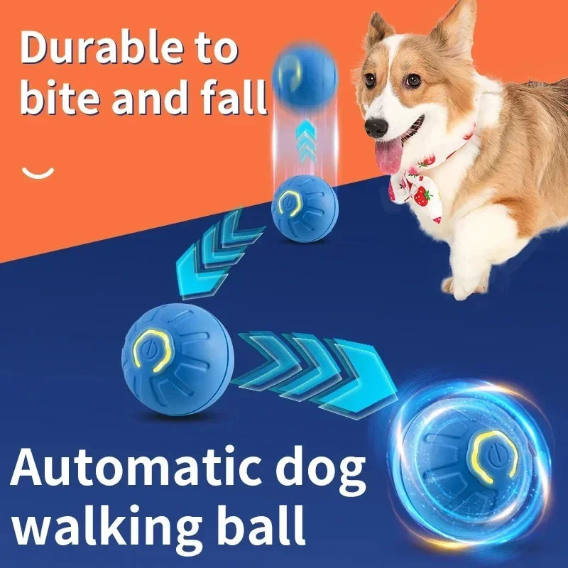 Smart Dog Toy Ball Electronic Interactive Pet Toy Moving Ball USB - Empire P.E