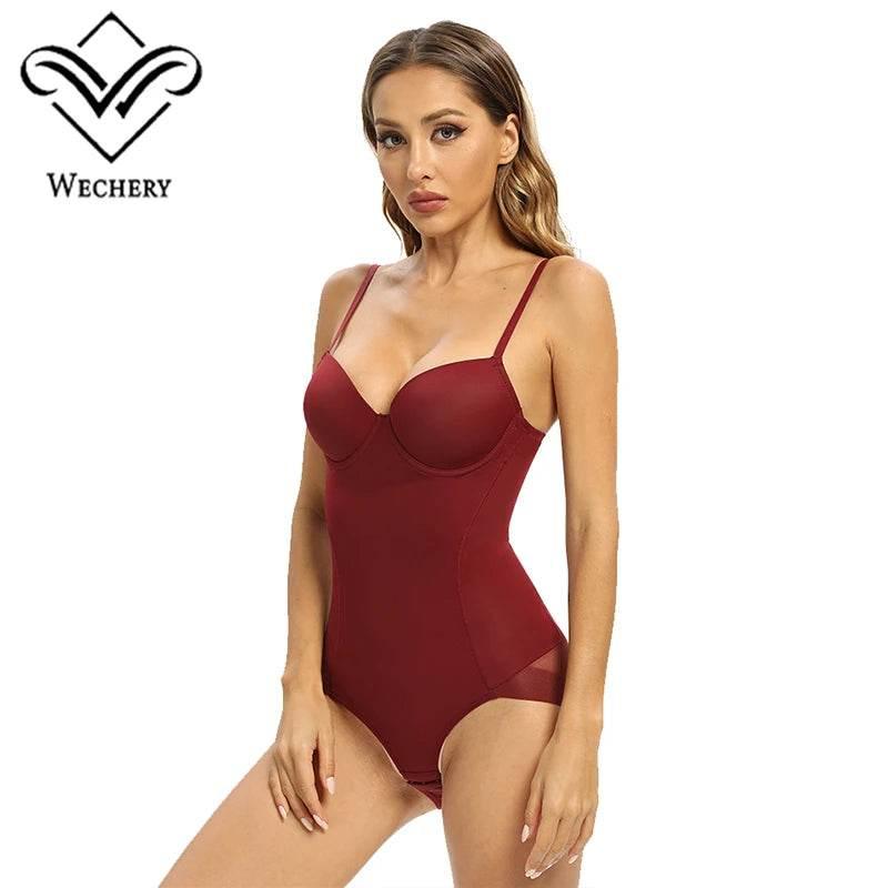 Bodysuit Body Shaper Strappy Bralette Bras - Empire P.E