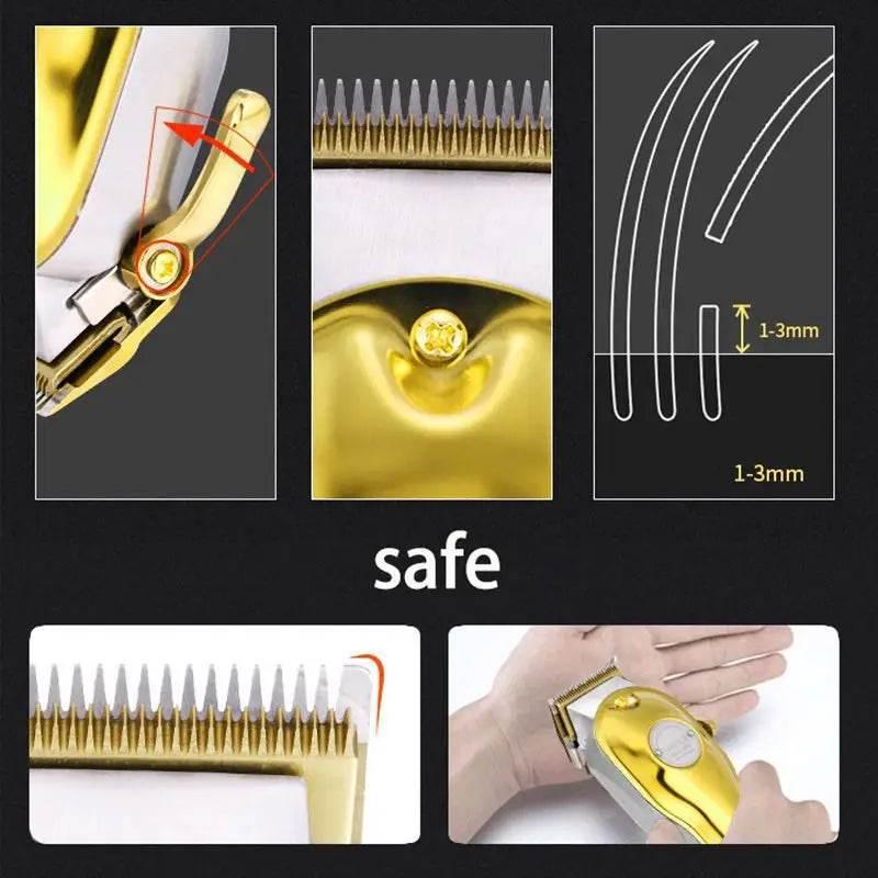 Kemei KM-1987 Electric Hair Clipper Fast Charging and 5 Hours Long Time Working Hair Trimmer Hair Cutting Machine for Men - Empire P.E