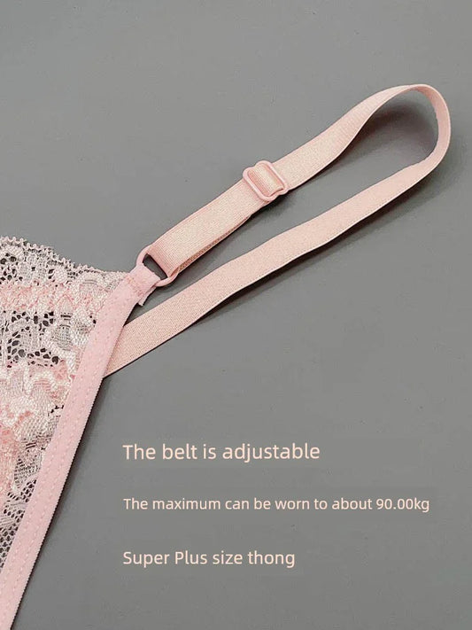 1/3 Pack Elastic Band Adjustable Belt Ladies Transparent Underwear - Empire P.E