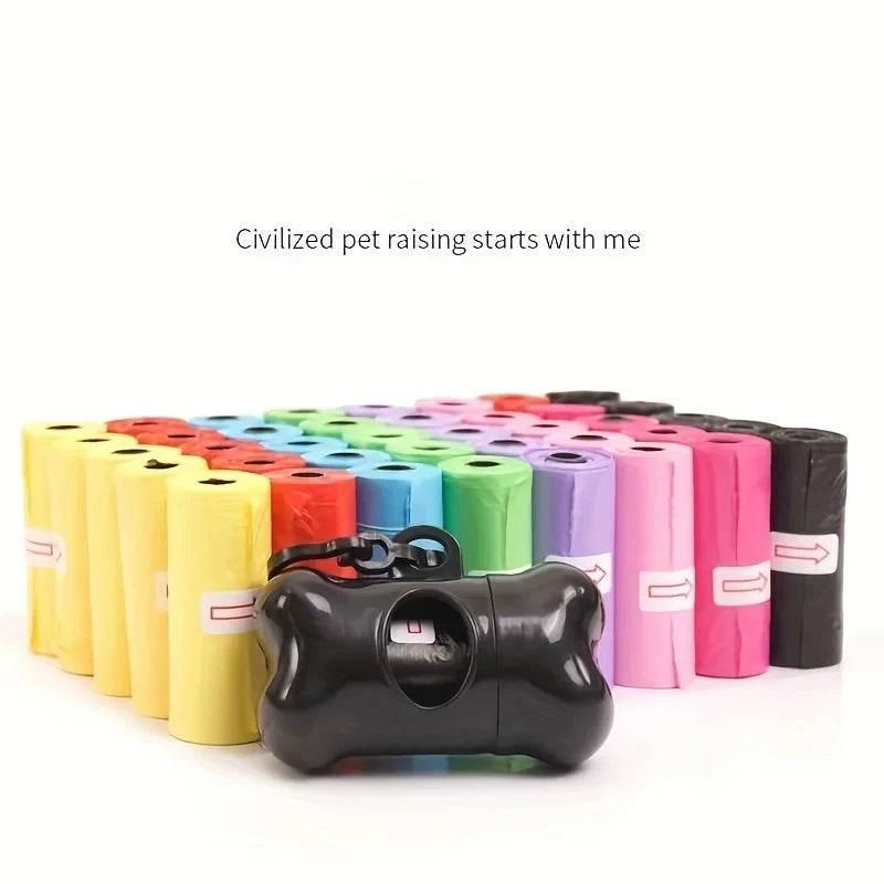 120 Rolls Dog Poop Bag Supplies for Dog 15Bags/ - Empire P.E