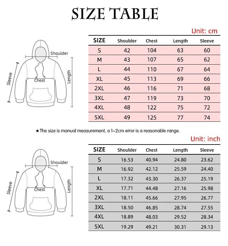 Fashion Hooded Sweatshirt Casual Jacket 3D Printed Hoodies