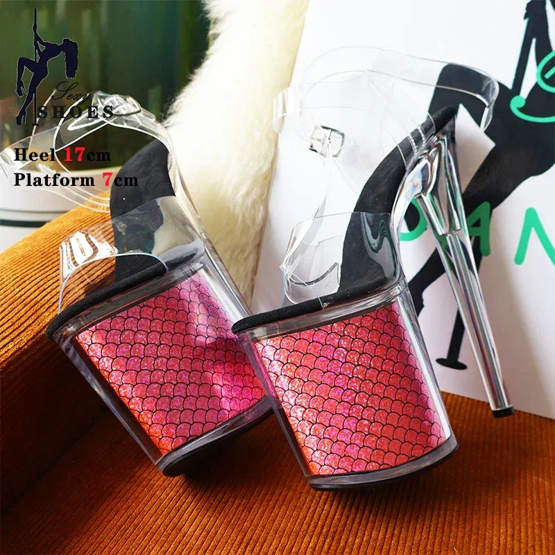 17CM/7inches Women Stripper High Heels - Empire P.E