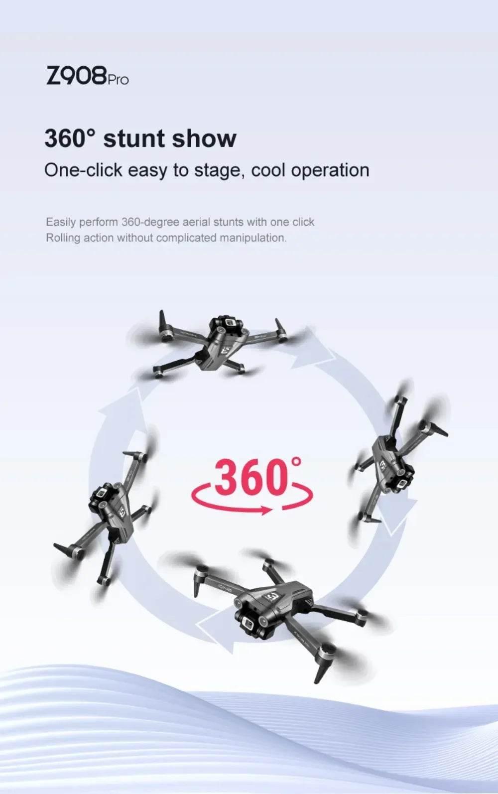 Xiaomi Mijia Z908 Pro /MAX 8K Drone ESC Professional 4K Dron Optical Flow Localization 3sided Obstacle Avoidance Quadcopter Toys - Empire P.E