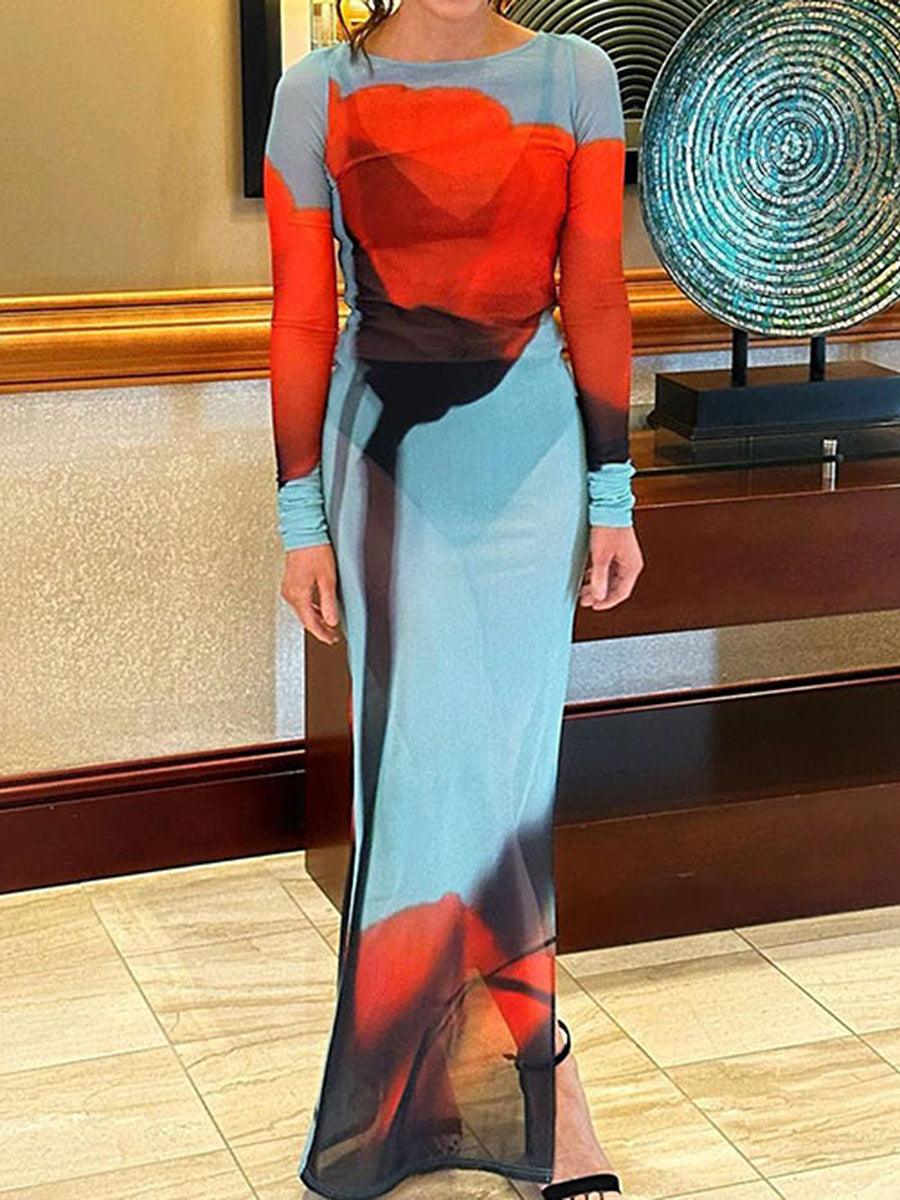 Sexy Women’s Slim Fit Long Dress Cover-Ups - Empire P.E