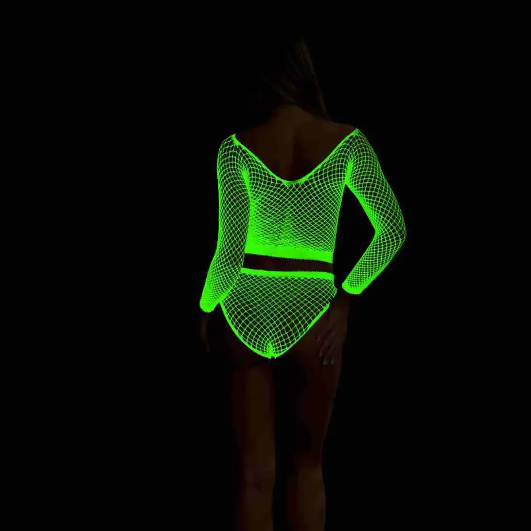 Pole Dance Clothing Luminous Glowing Lingerie - Empire P.E