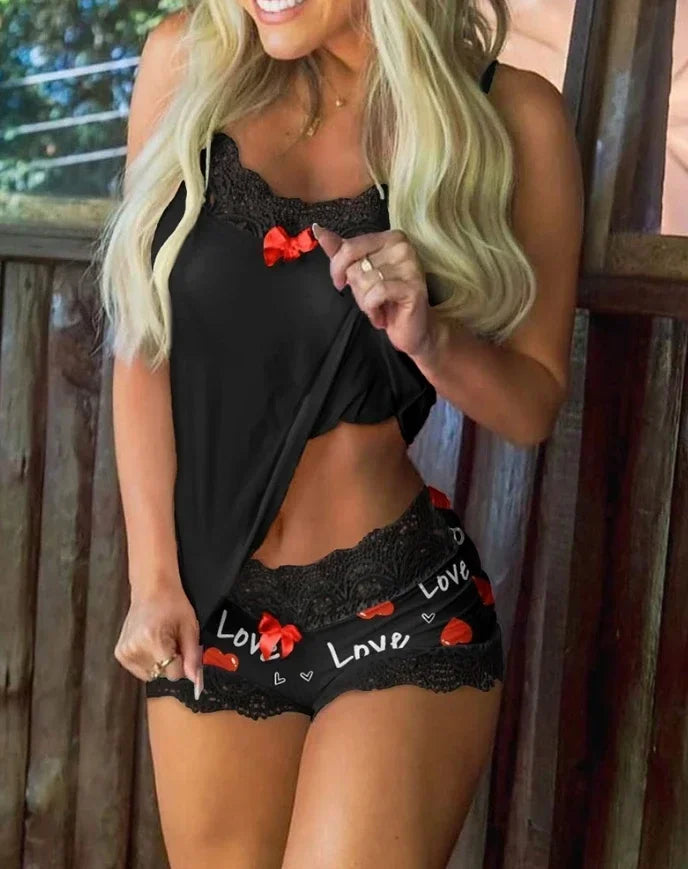 Plus Size Sexy Women Lingerie Set - Empire P.E