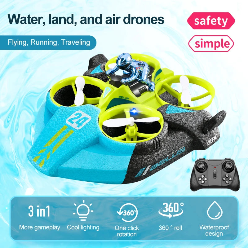 Mini RC Drone Altitude Hold Headless Mode 3 in 1 - Empire P.E