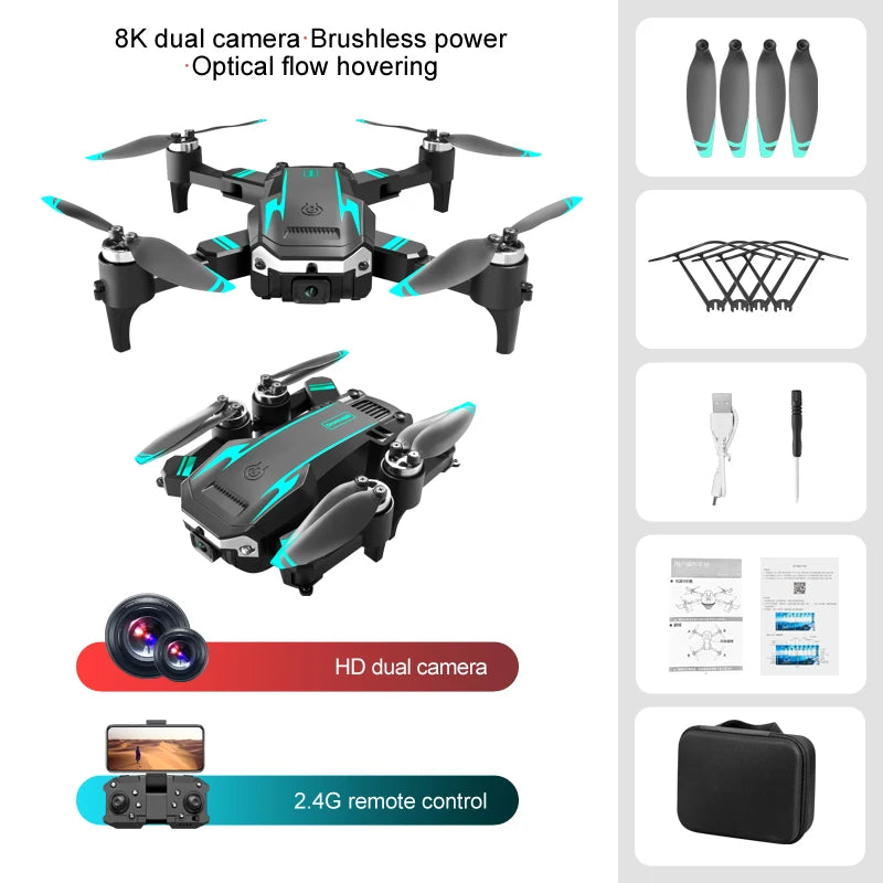 New G6 Professional Foldable Quadcopter Aerial Drone - Empire P.E