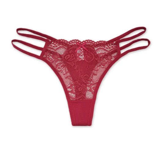 5 PCS/SET Lingerie Sexy Lace Thongs Woman Low G String - Empire P.E