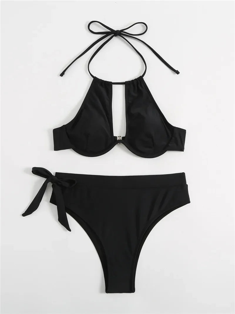 Push Up Underwire Padded Swimwear - Empire P.E