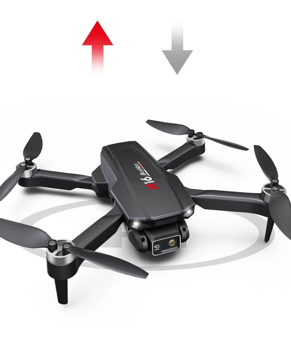 KBDFA New Drone H16 GPS Professional Dual Camera Dron Quadcopter Brushless Aerial Photography Laser Obstacle Avoidance RC Toy - Empire P.E