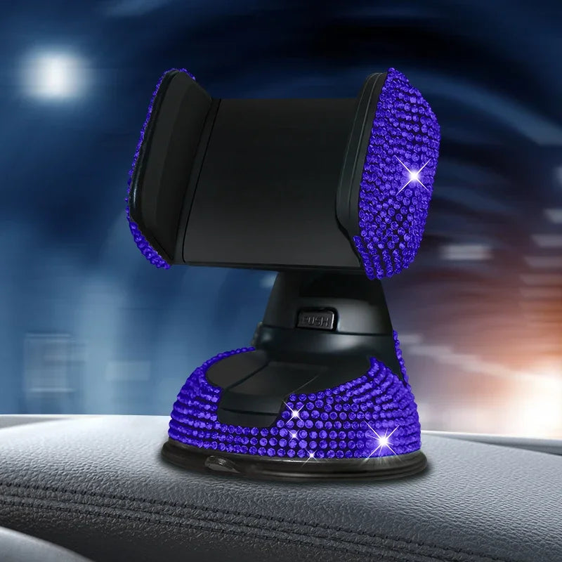 Crystal Car Phone Holder