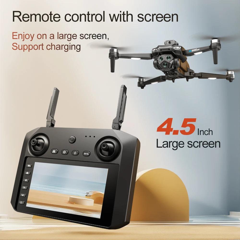 Xiaomi M33 MAX Drone Professional 4K/6K HD ESC Sero Dual Camera 5G Wifi GPS Foldable Brushless Optical Flow RC Quadcopter Toys - Empire P.E