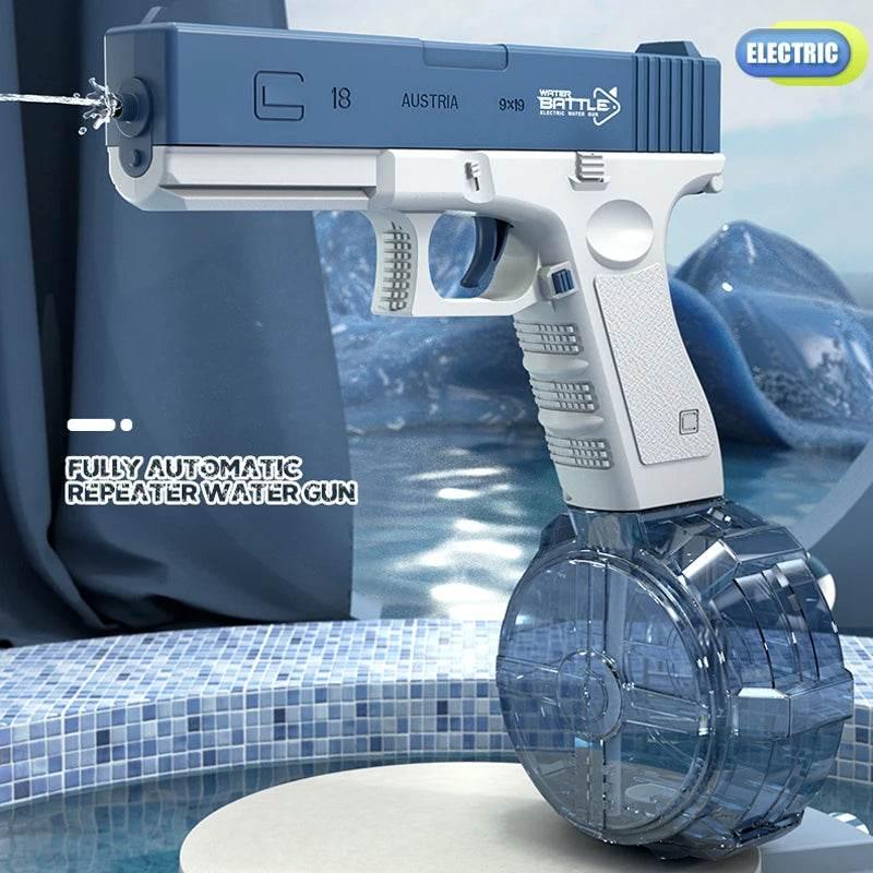 Electric Water Gun Toy Portable Automatic Electric Burst Water Gun Kids Outdoor Water Toys - Empire P.E