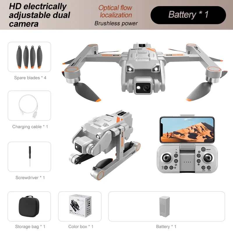 2025 RG700 PRO RC Drone Obstacle Avoidance Aerial photography 4K Dual Camera - Empire P.E