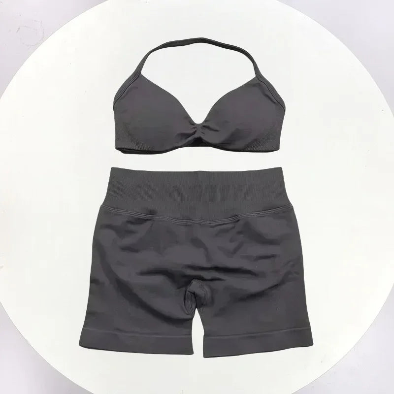 2 Pcs Yoga Set Women Seamless High Quality - Empire P.E