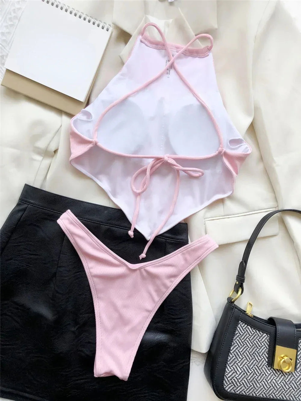 Halter Bandana Bikinis Set - Empire P.E