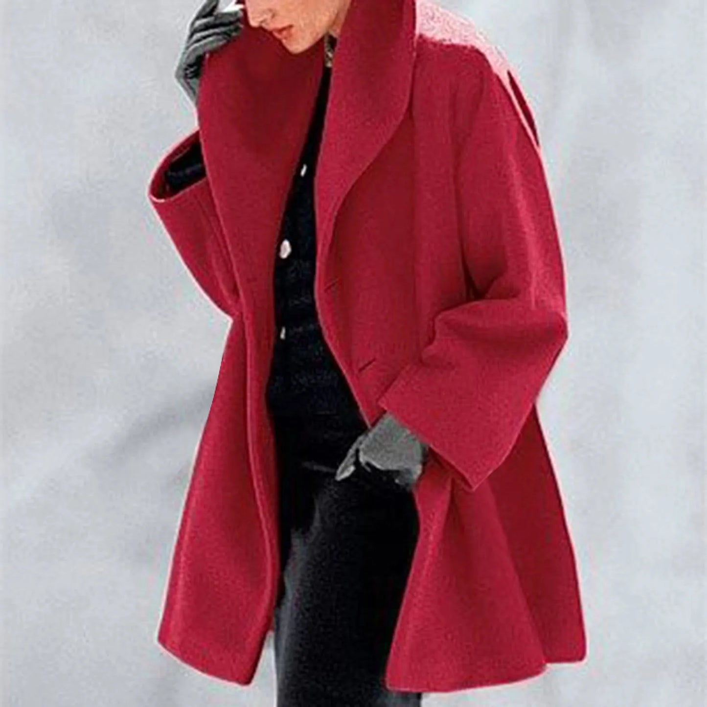 Women's Winter Wool Coat - Empire P.E