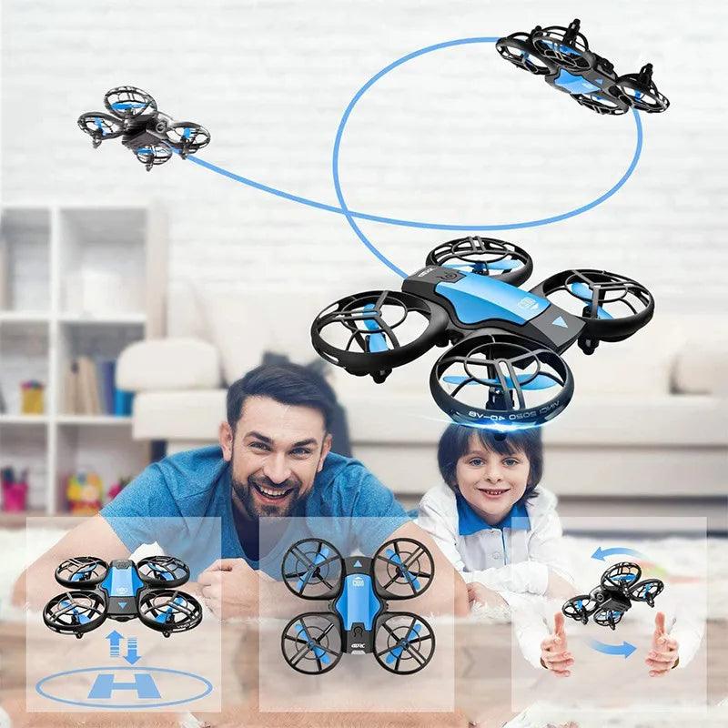 4DRC V8 WIFI FPV Drone Wide Angle HD 4K Camera Height Hold RC Foldable Quadcopter Dron Helicopter Gift Toys - Empire P.E
