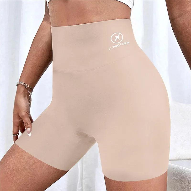 Women Yoga Sports Shorts High Waist Fitness Shorts Casual Streetwear Short Trousers Female Tight Shorts For Ladies Workout Pants - Empire P.E