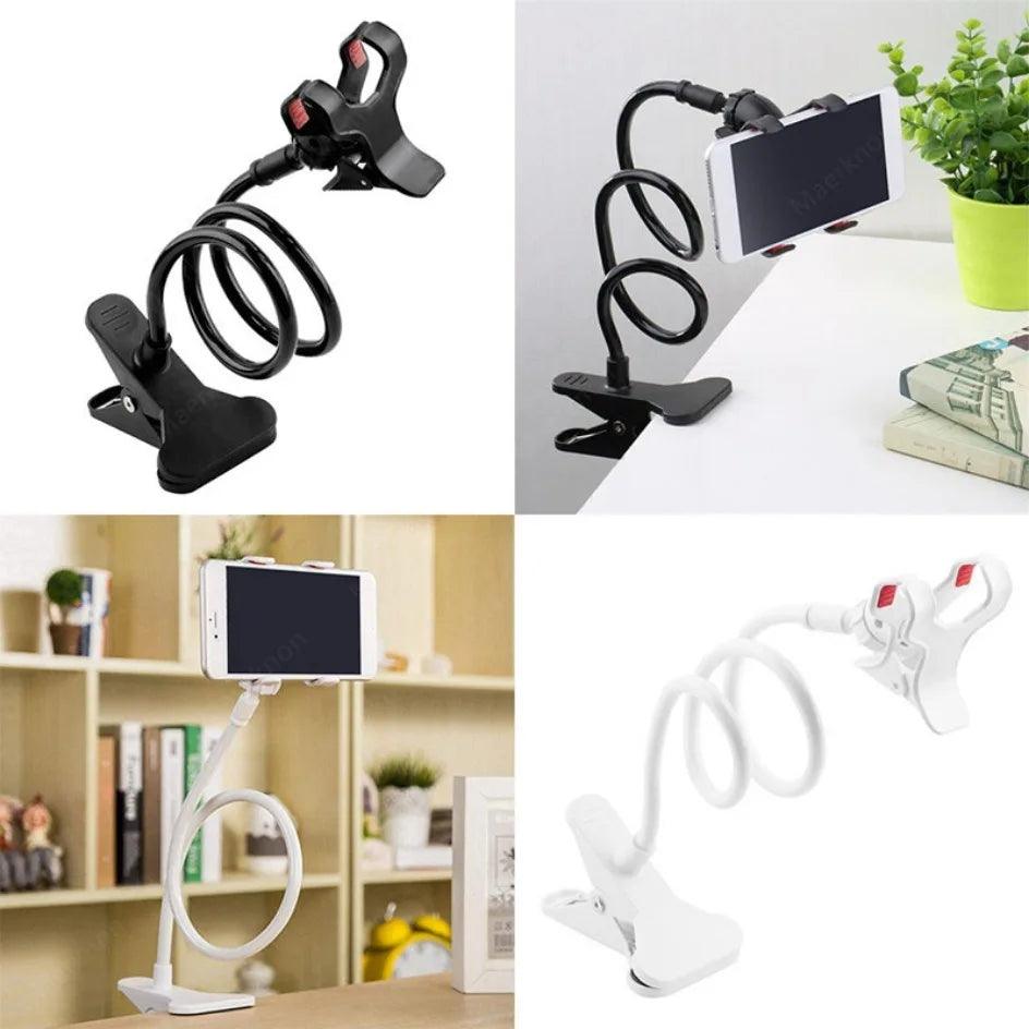 Mobile Phone Holder Flexible Adjustable Cellphone Holder Clip Support Telephone Home Bed Desktop Mount Bracket Smartphone Stand - Empire P.E