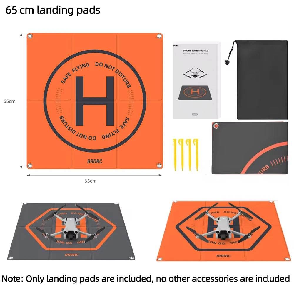 BRDRC Foldable Landing Pads for DJI Air 3S/3/NEO/Mini 4 Pro/3 Pro/4K/AVATA 2/ FIMI X8 MINI V2 Drone Mat Quadcopters Accessories - Empire P.E