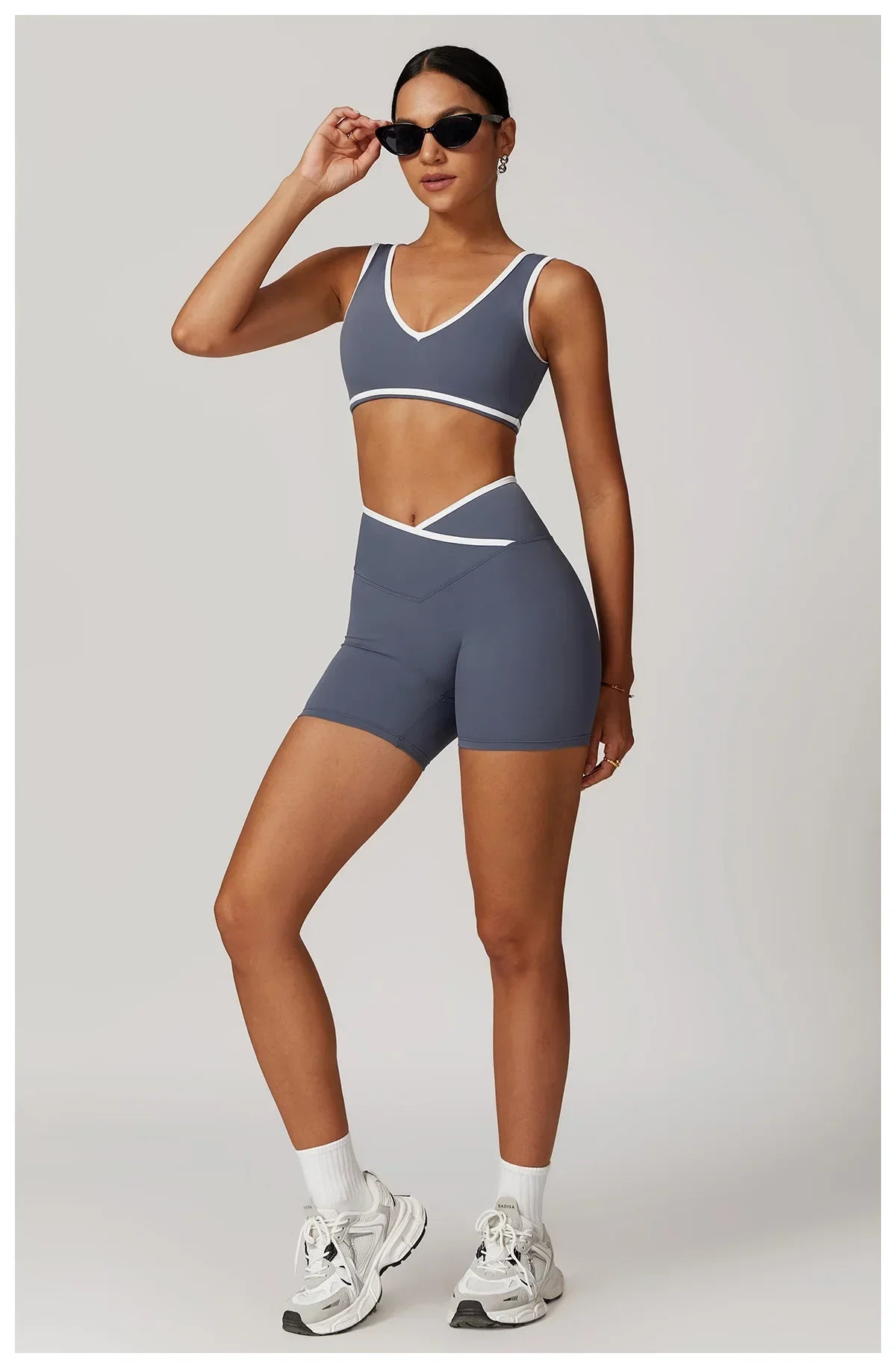 Yoga Set 2 Pieces Workout Outfits Fitness - Empire P.E