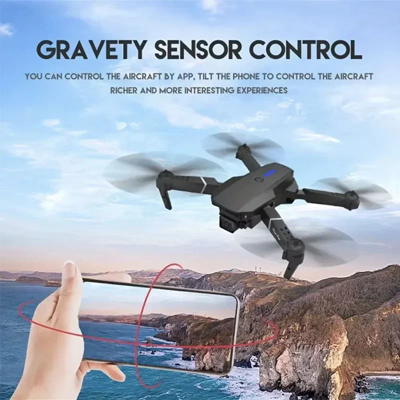 2025 E88 Professional Wide Angle RC Drone HD 4K Camera - Empire P.E
