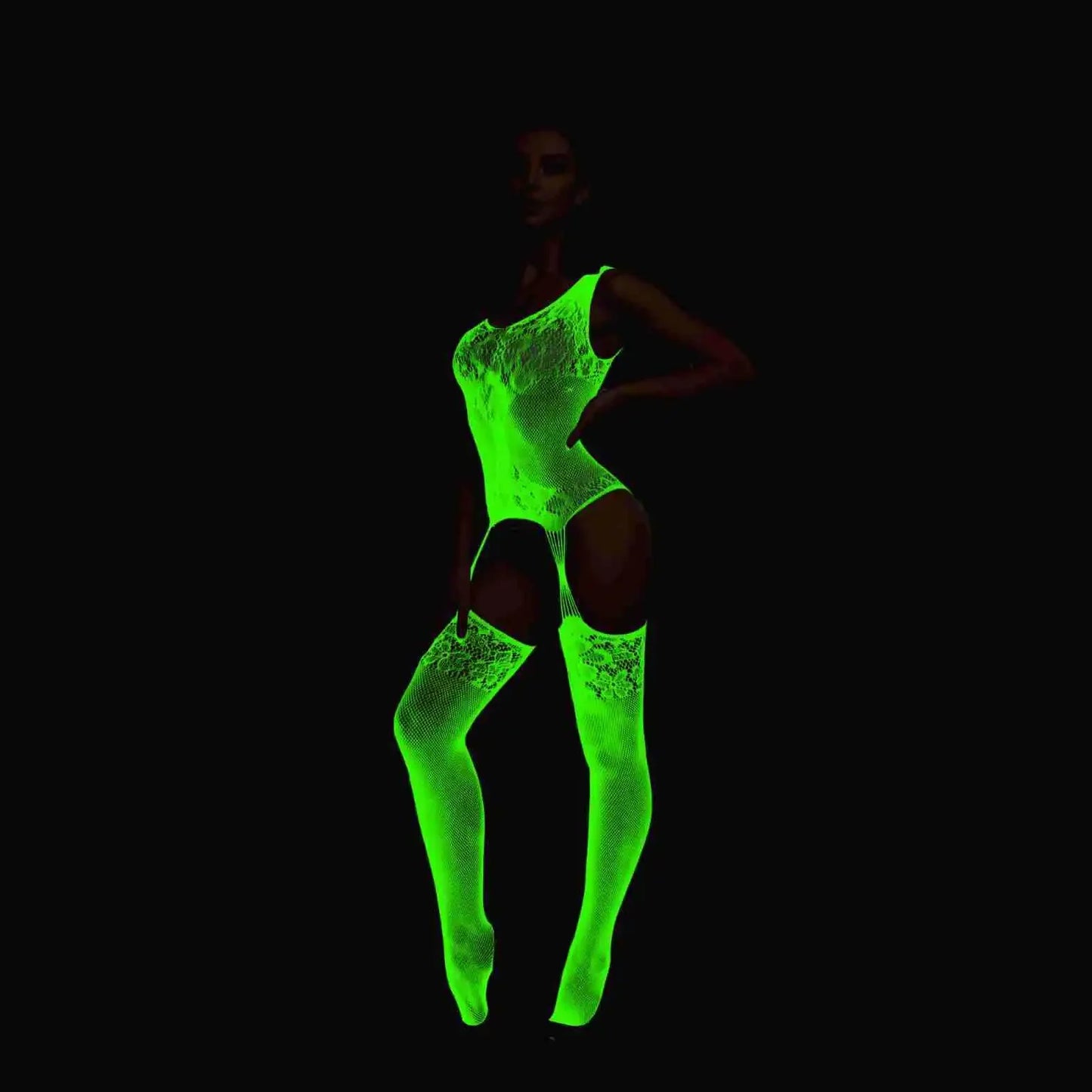 Pole Dance Clothing Luminous Glowing Lingerie - Empire P.E