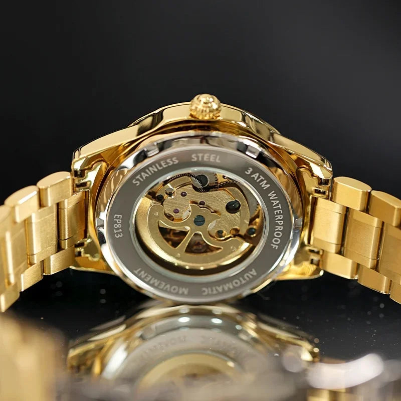 Gold watch men's luxury - Empire P.E