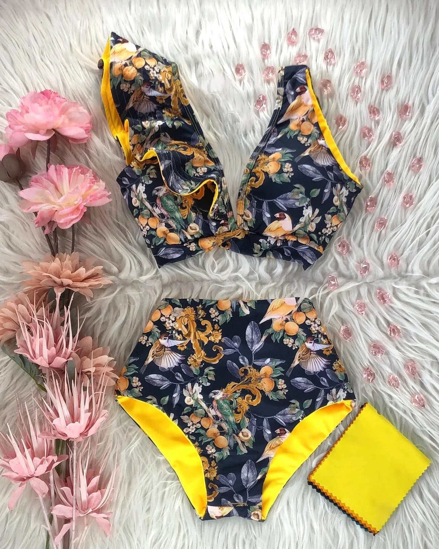 2025 New High Waist Bikini Swimsuit - Empire P.E