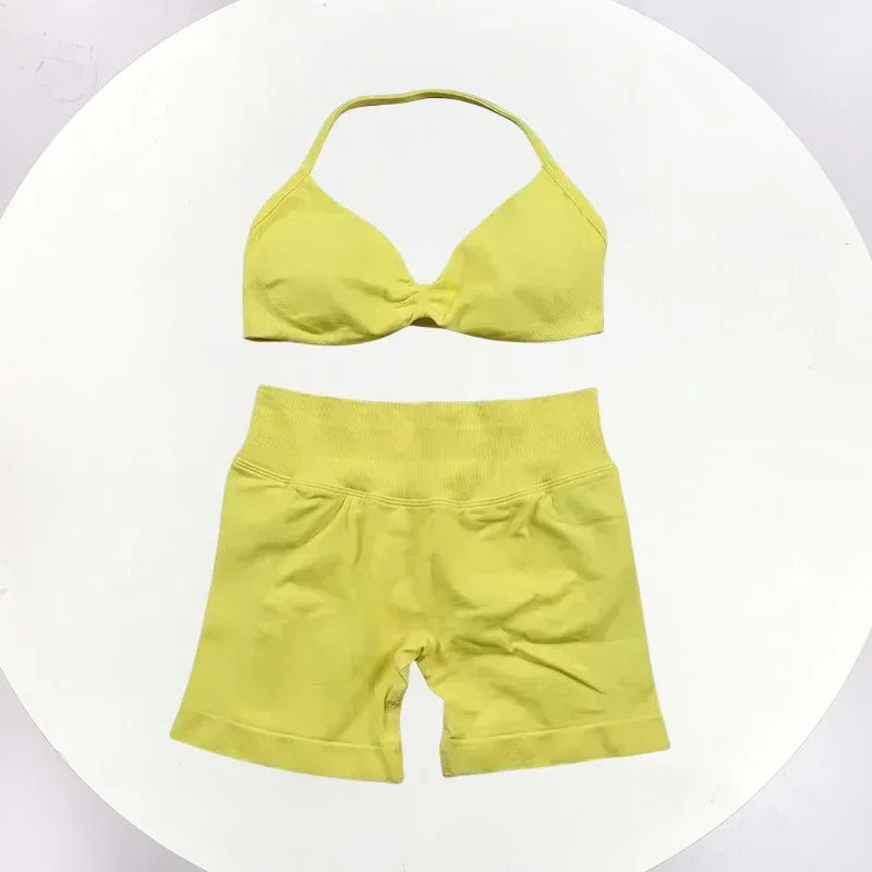 2 Pcs Yoga Set Women Seamless High Quality - Empire P.E