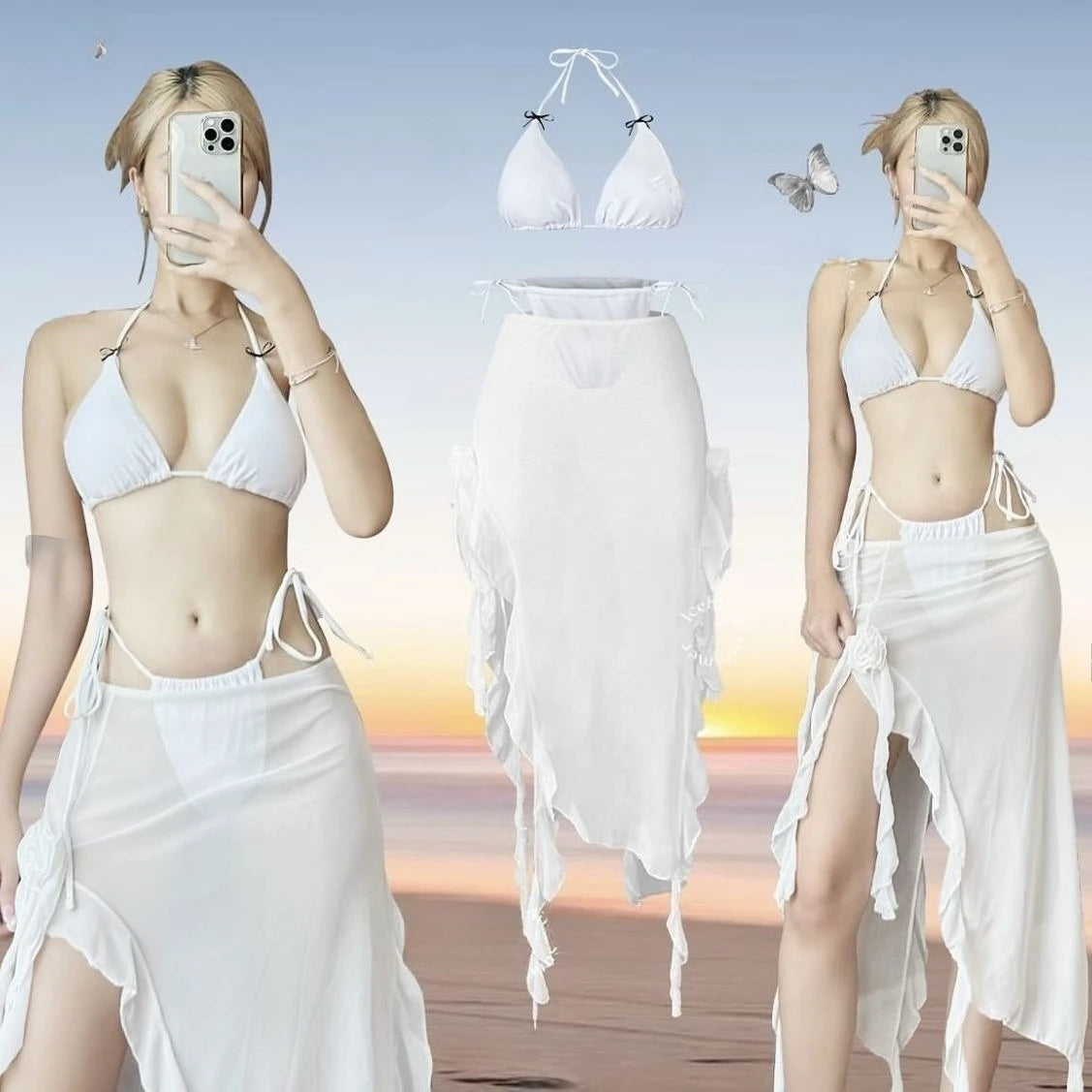Sexy Backless Bikini Set - Empire P.E