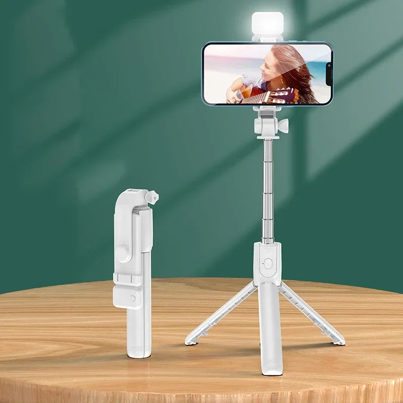 Selfie Stick Telescopic Travel Handheld Tripod Phone Stand