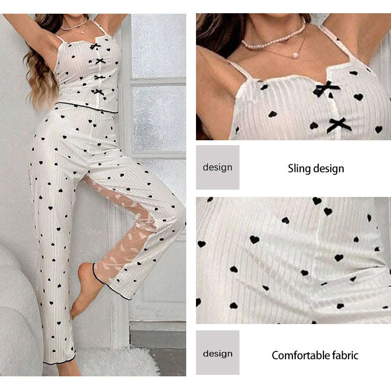 2-Piece Women's Sexy Pajama Set - Empire P.E