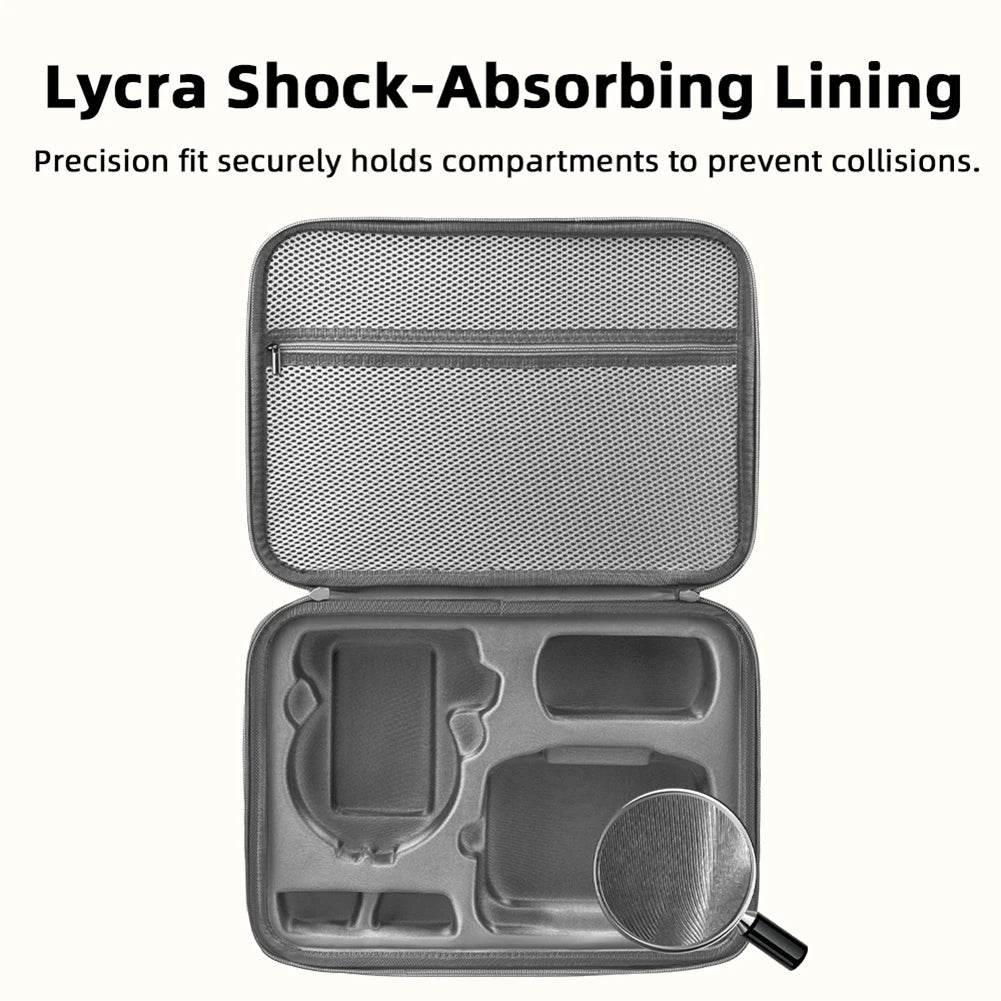 Portable Carrying Case Shockproof Travel Storage Bag Drop-resistant Shoulder Bag Handbag for DJI Flip Drone Accessories - Empire P.E