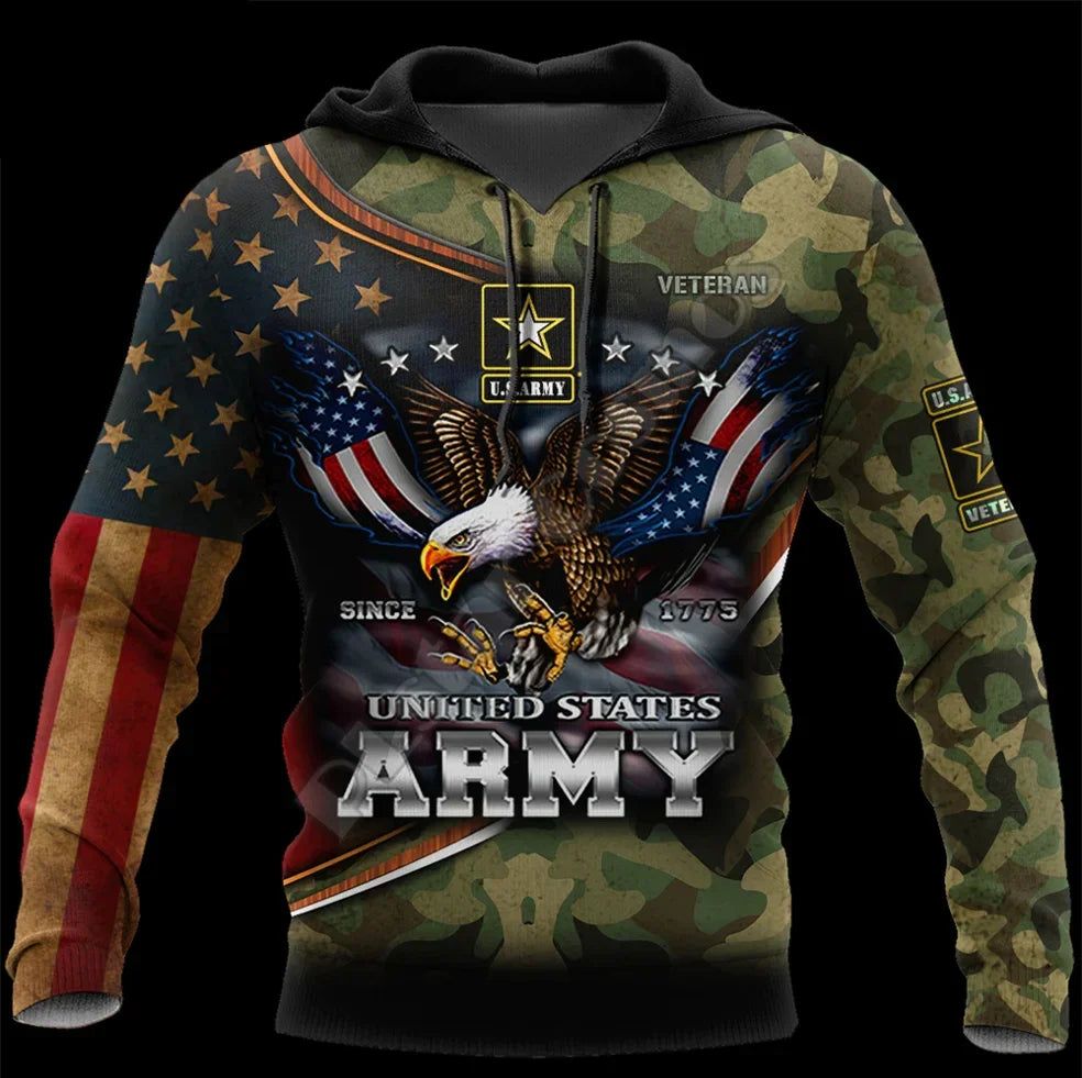 Veteran Military Army Hoodies - Empire P.E