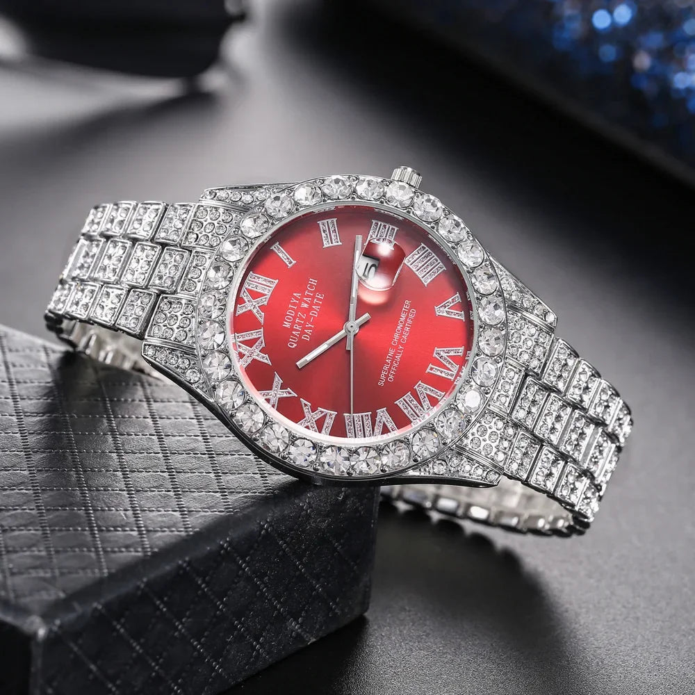 Hip Hop Iced Out Men Watch - Empire P.E