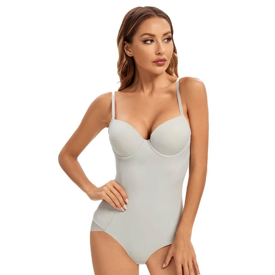 Bodysuit Body Shaper Strappy Bralette Bras - Empire P.E