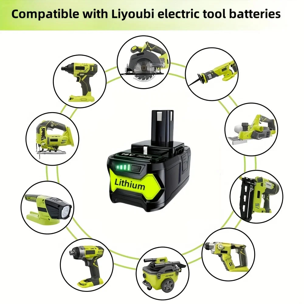 18V 8.0Ah Rechargeable Lithium Battery - Empire P.E