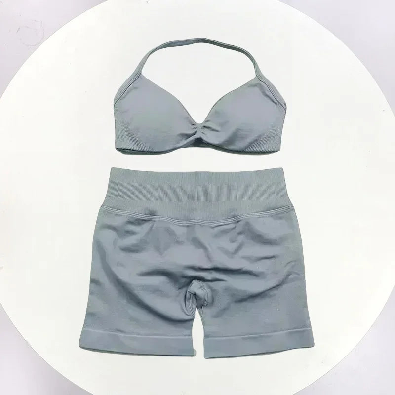 2 Pcs Yoga Set Women Seamless High Quality - Empire P.E
