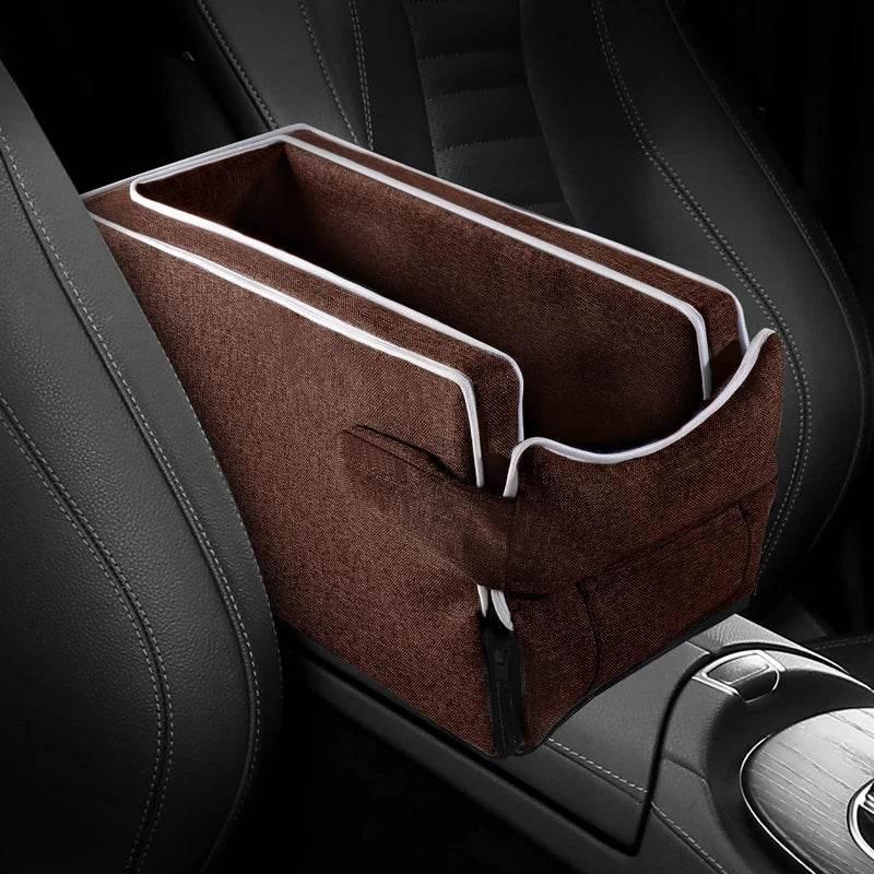 Car Center Console Pet Bed Mat Fiber Pet Safety Seat Essential for Cat & Do Travel Small pet car carrierNon-slip pet car s - Empire P.E