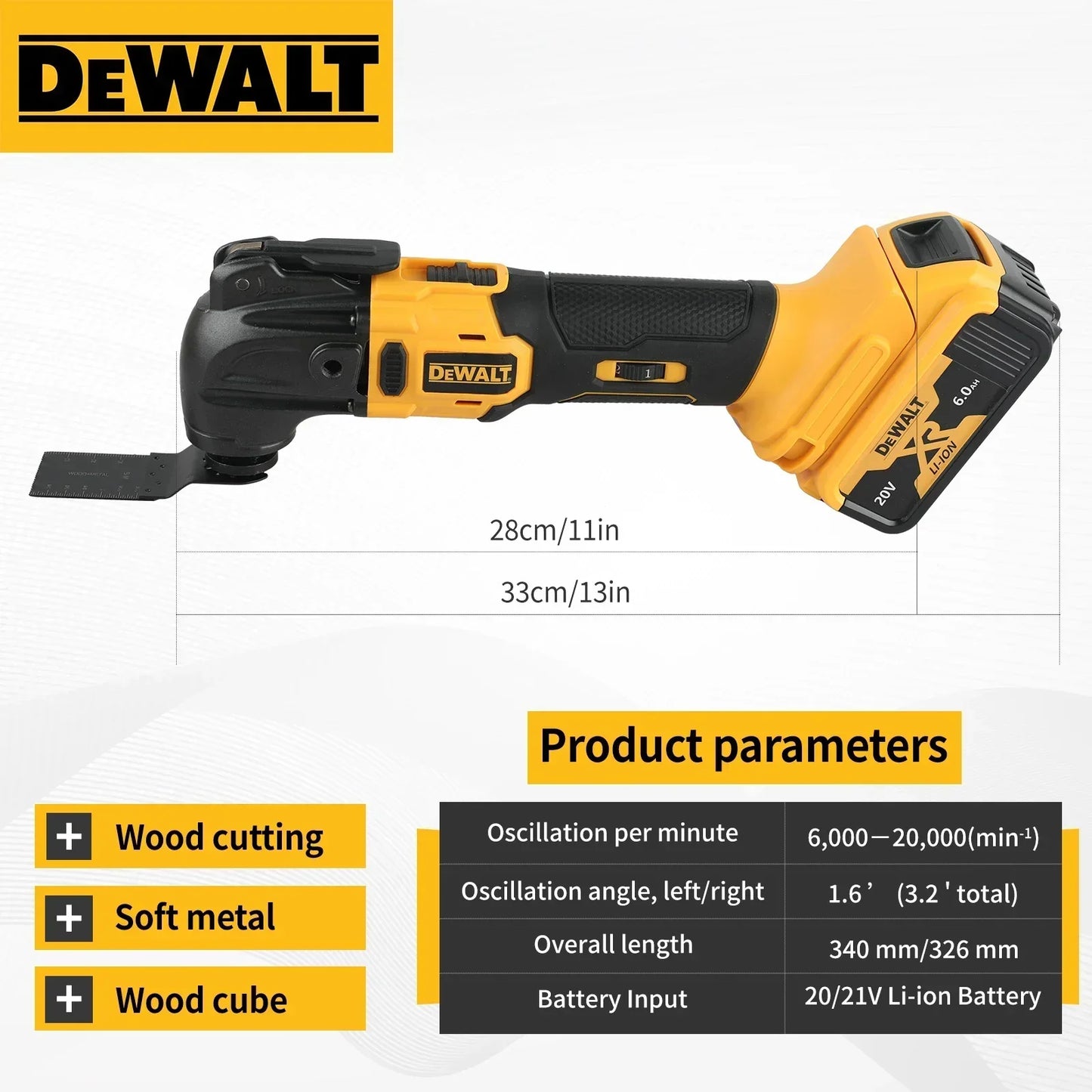 2025 NEW Dewalt -brushless Quick Release Multifunctional Tool - Empire P.E