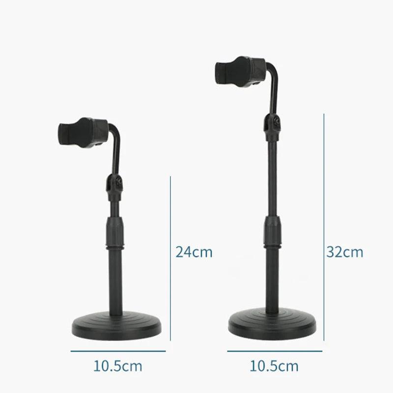 Desktop Tripod for Phone Smartphone Iphone with Phone Holder Stand Bracket Tripe for Mobile Telefoon Statief Stand Table - Empire P.E