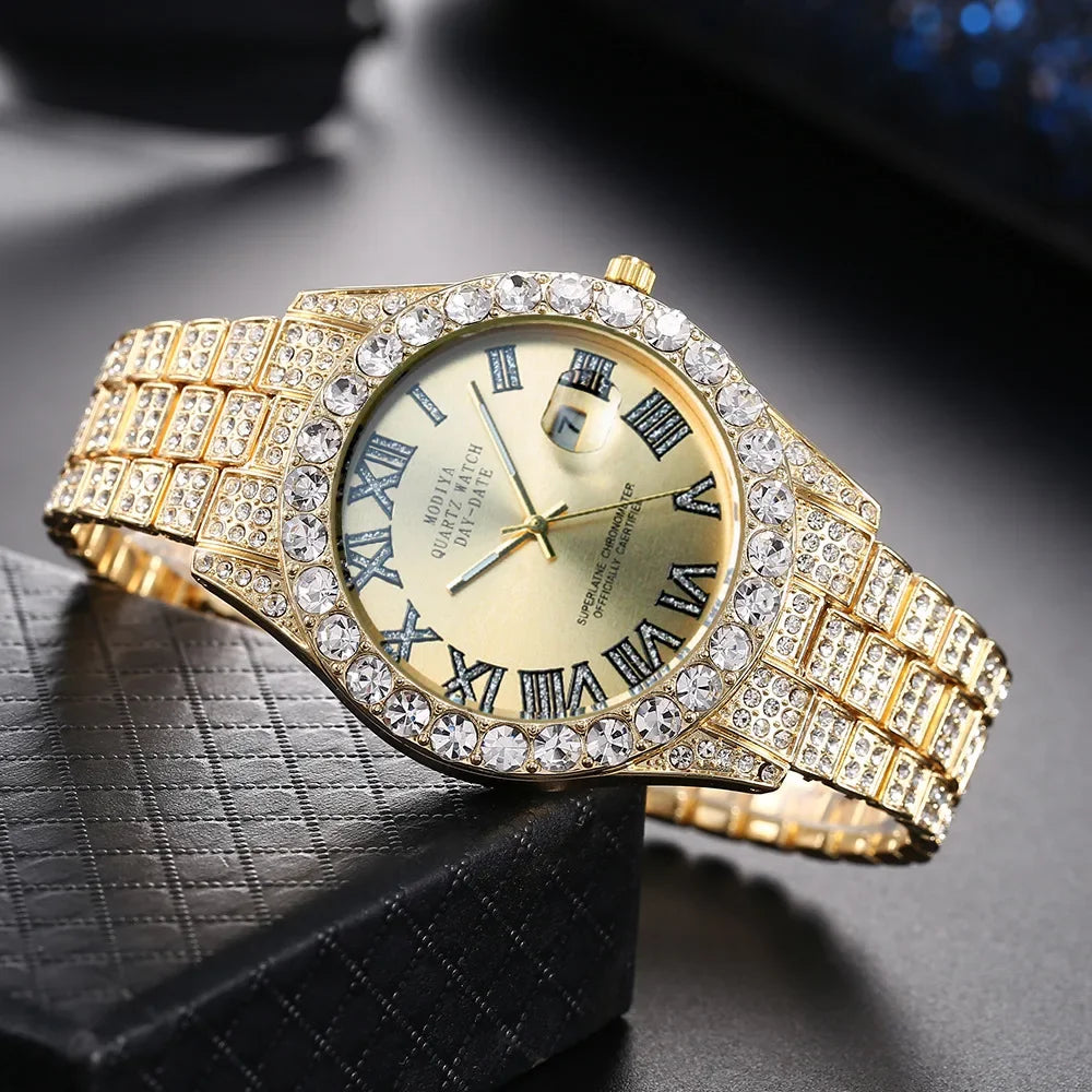 Hip Hop Iced Out Men Watch - Empire P.E